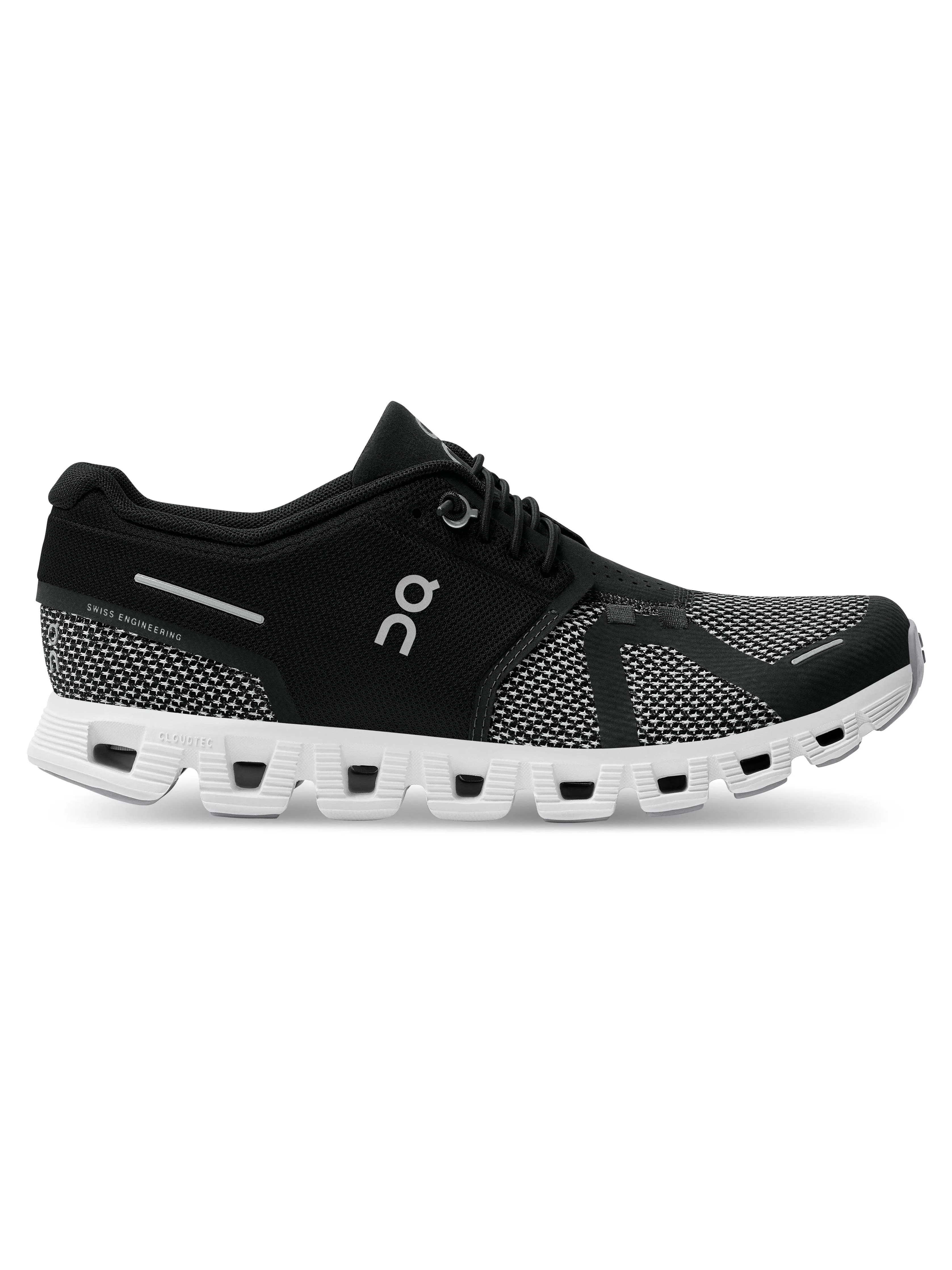 On Running Cloud 5 Combo Sneakers - Black Alloy