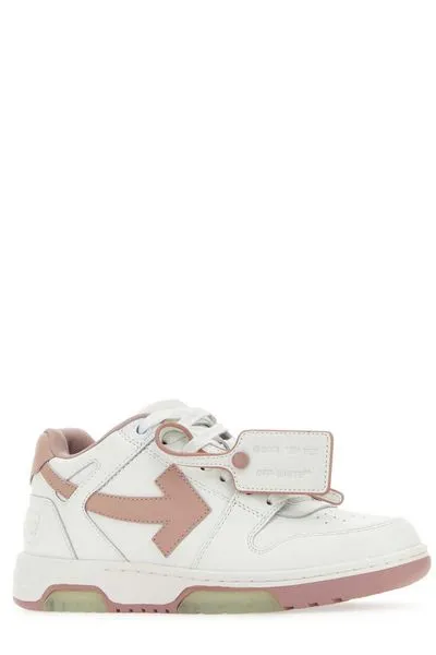 OUT OF OFFICE LEATHER SNEAKERS