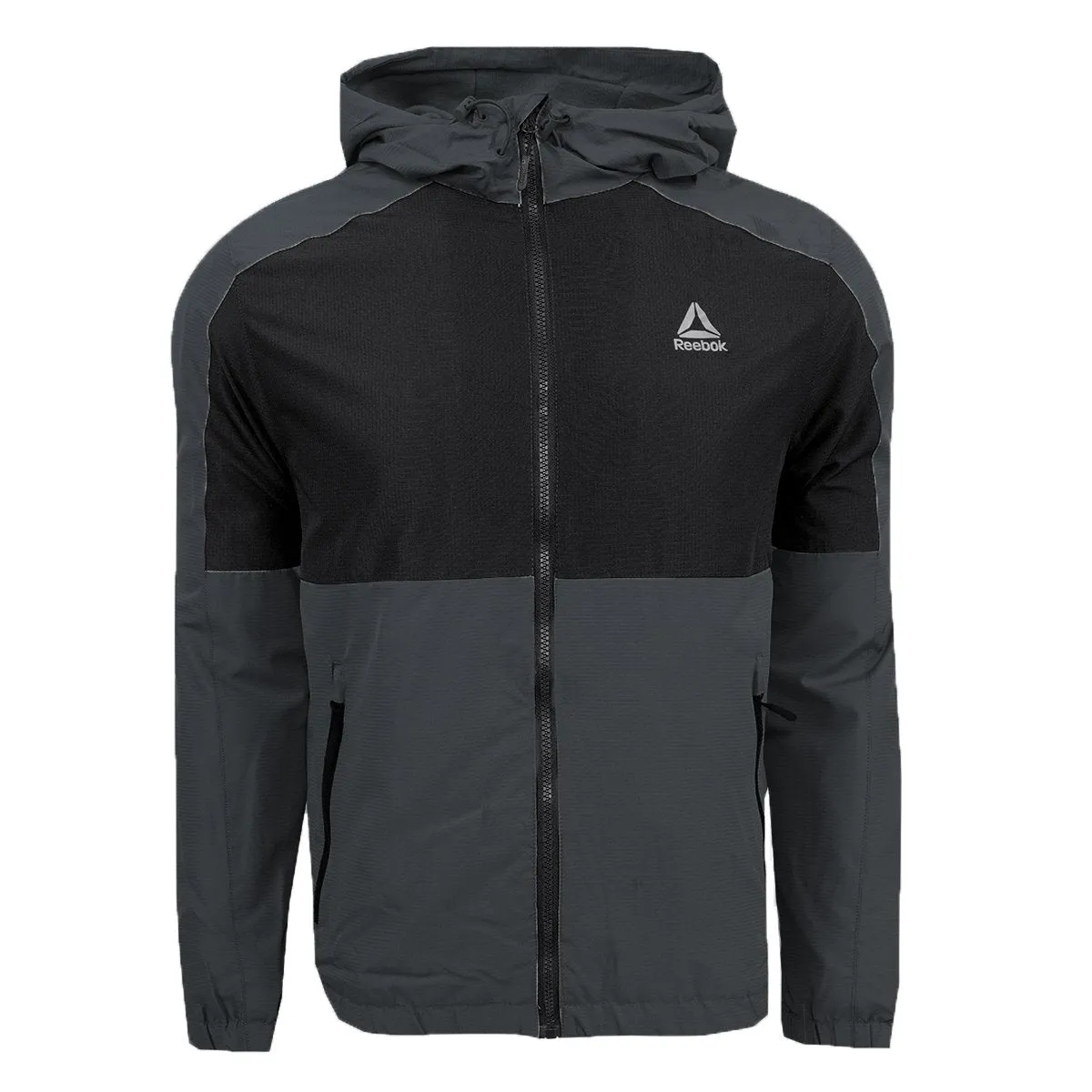 Reebok Men's Fleece Lined Windbreaker Jacket