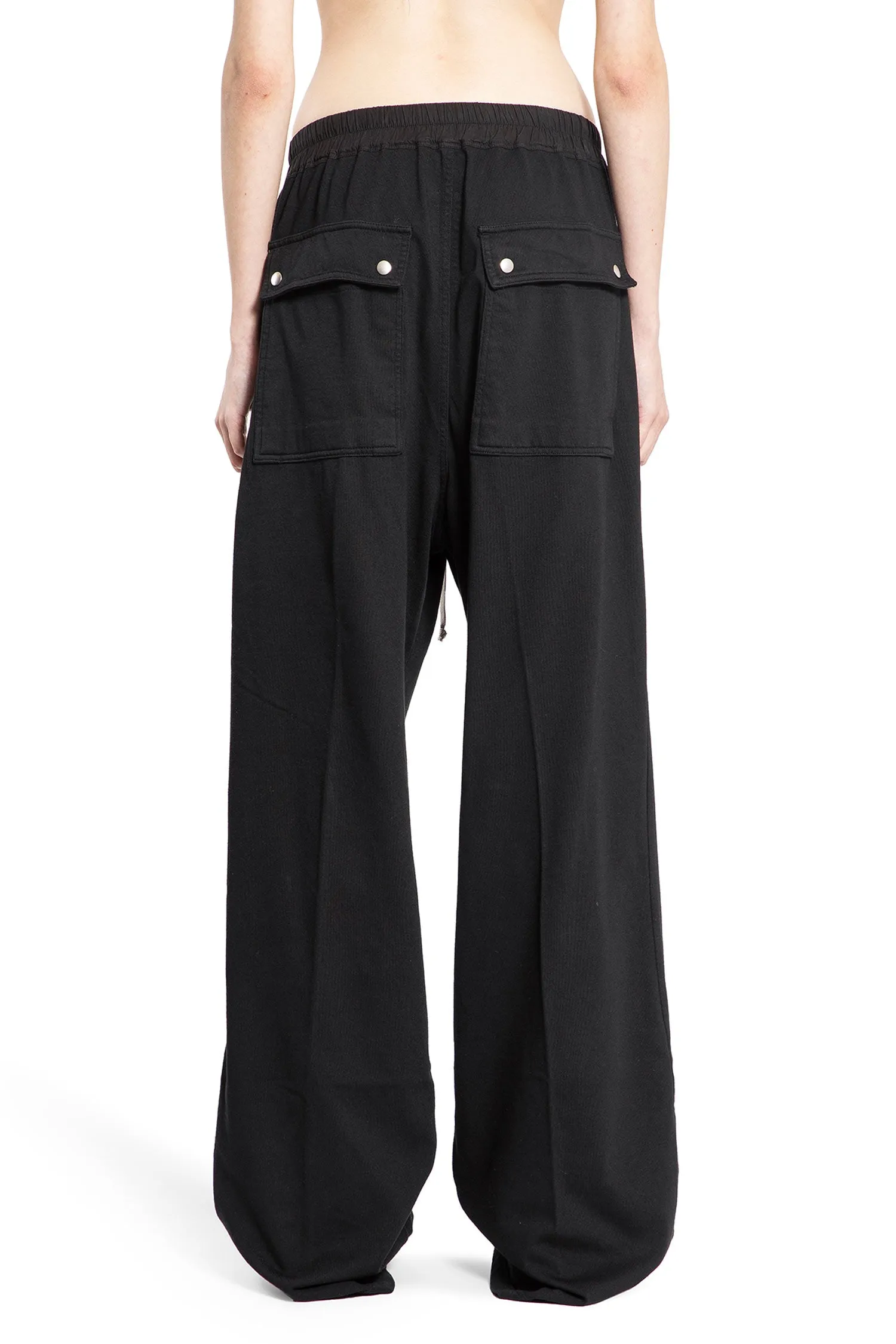 RICK OWENS DRKSHDW WOMAN BLACK TROUSERS