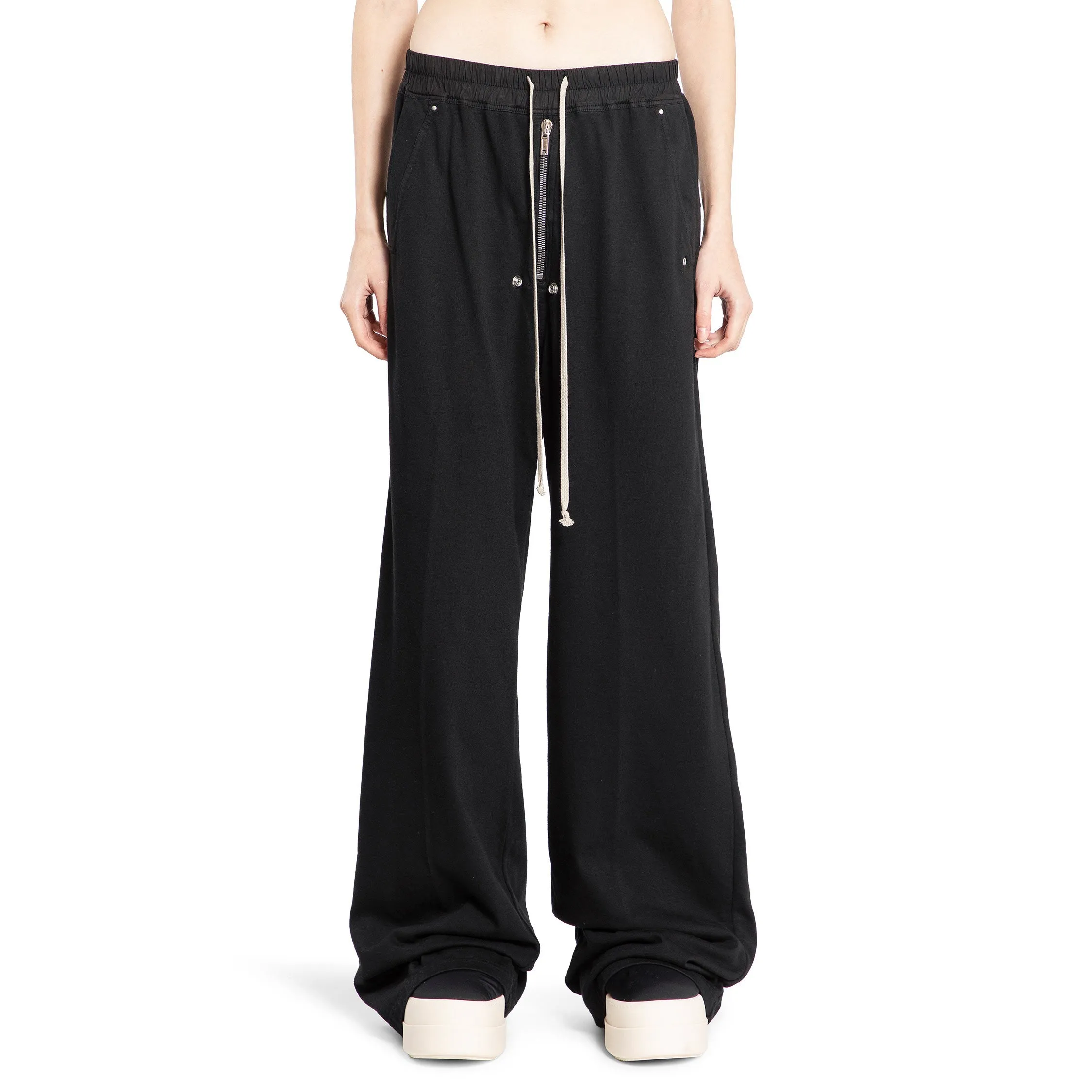 RICK OWENS DRKSHDW WOMAN BLACK TROUSERS