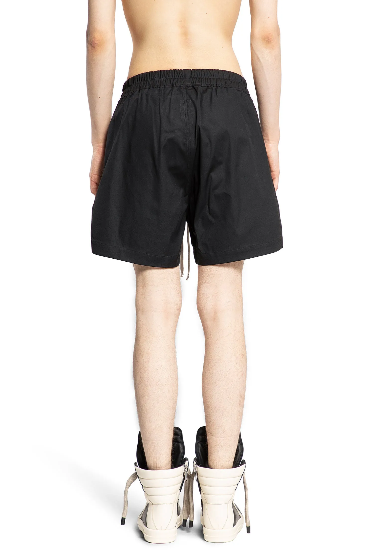 RICK OWENS MAN BLACK SHORTS & SKIRTS