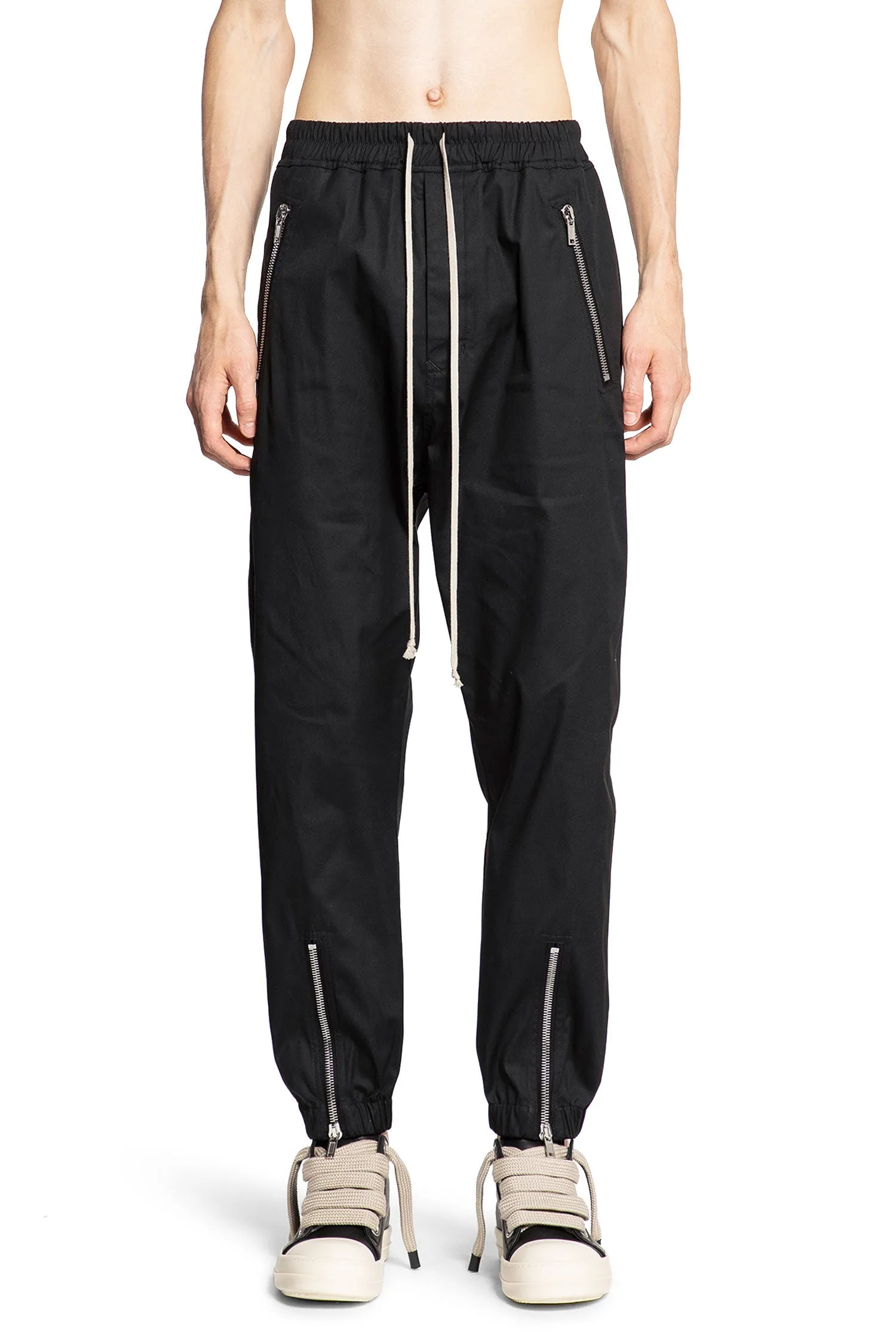 RICK OWENS MAN BLACK TROUSERS