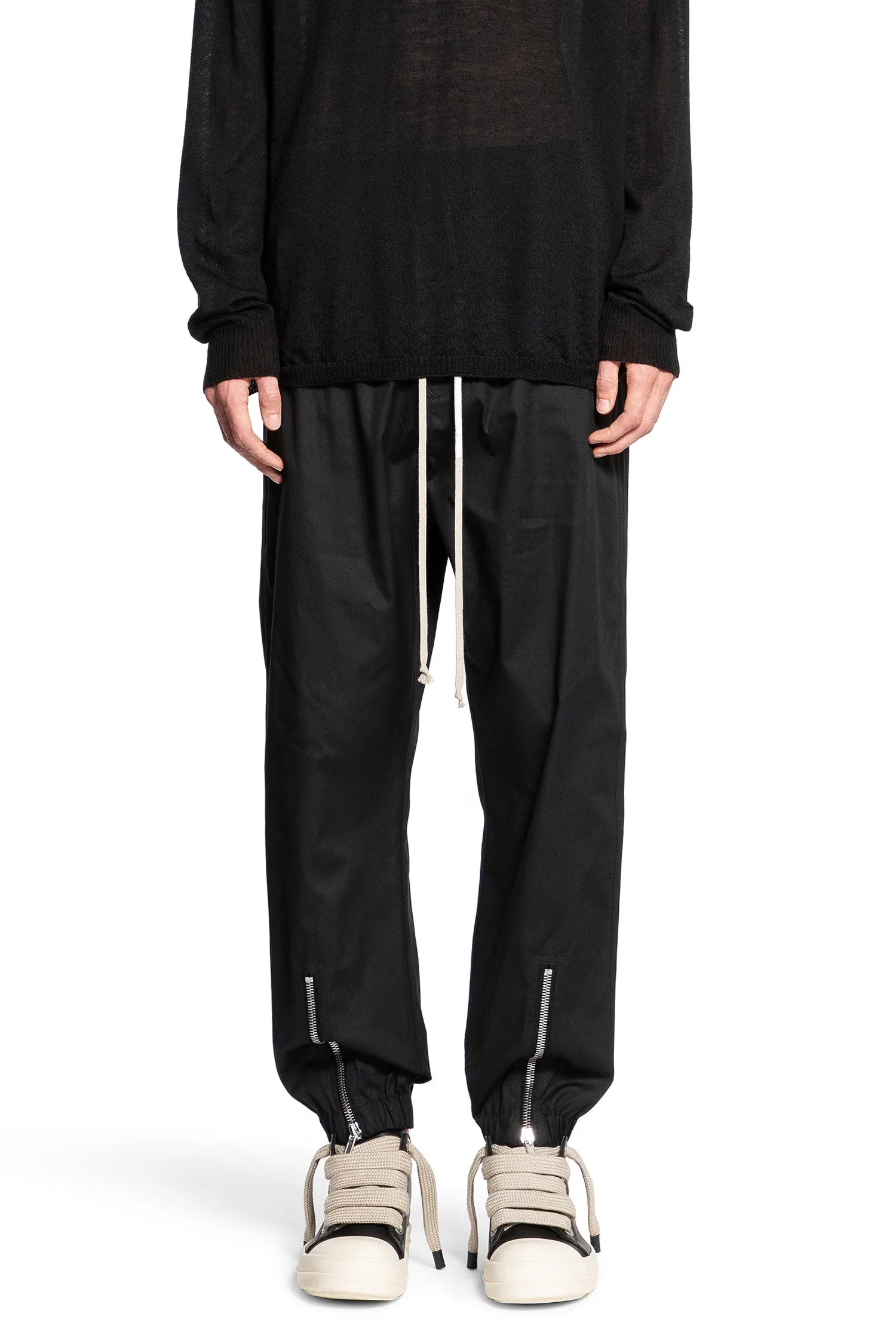 RICK OWENS MAN BLACK TROUSERS