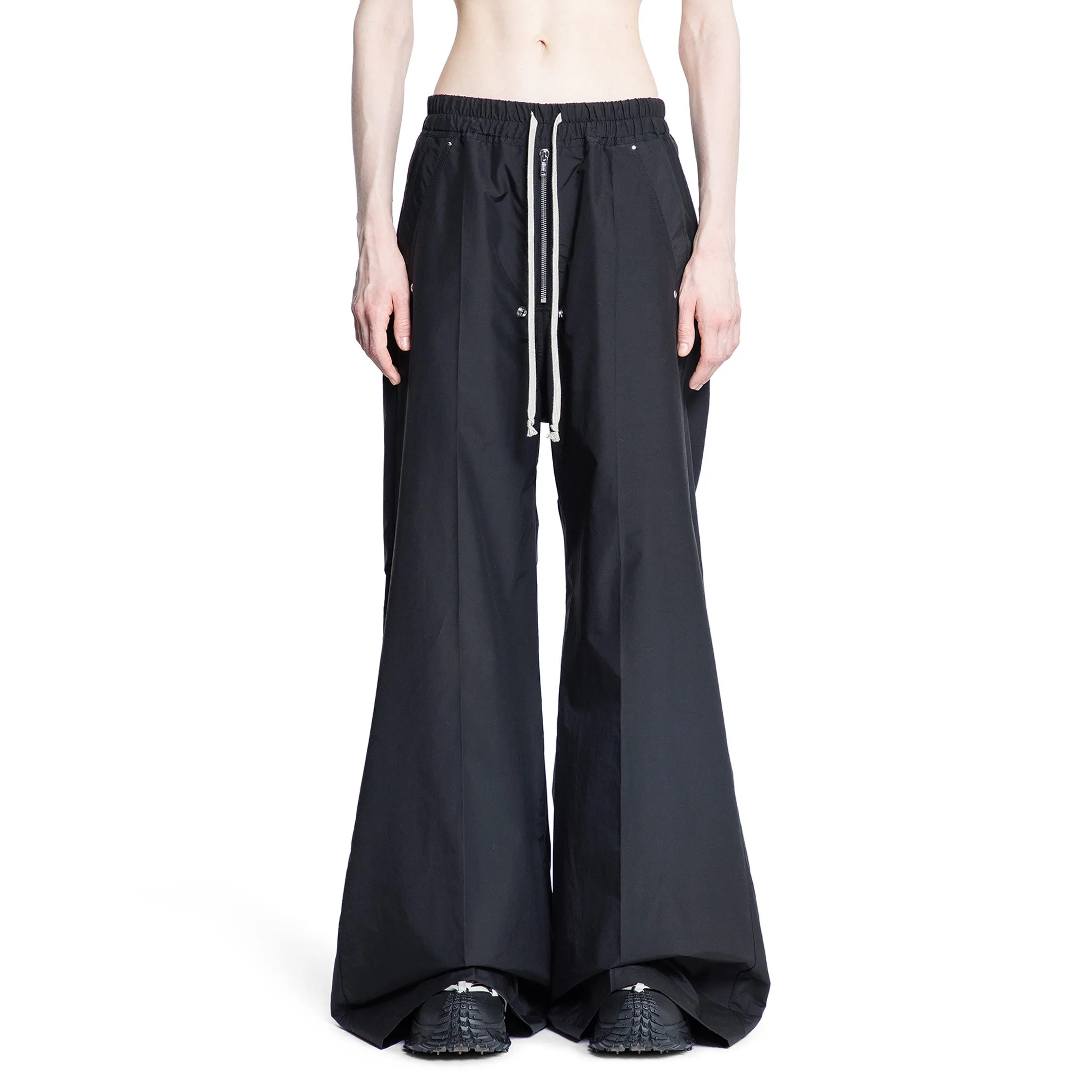 RICK OWENS WOMAN BLACK TROUSERS