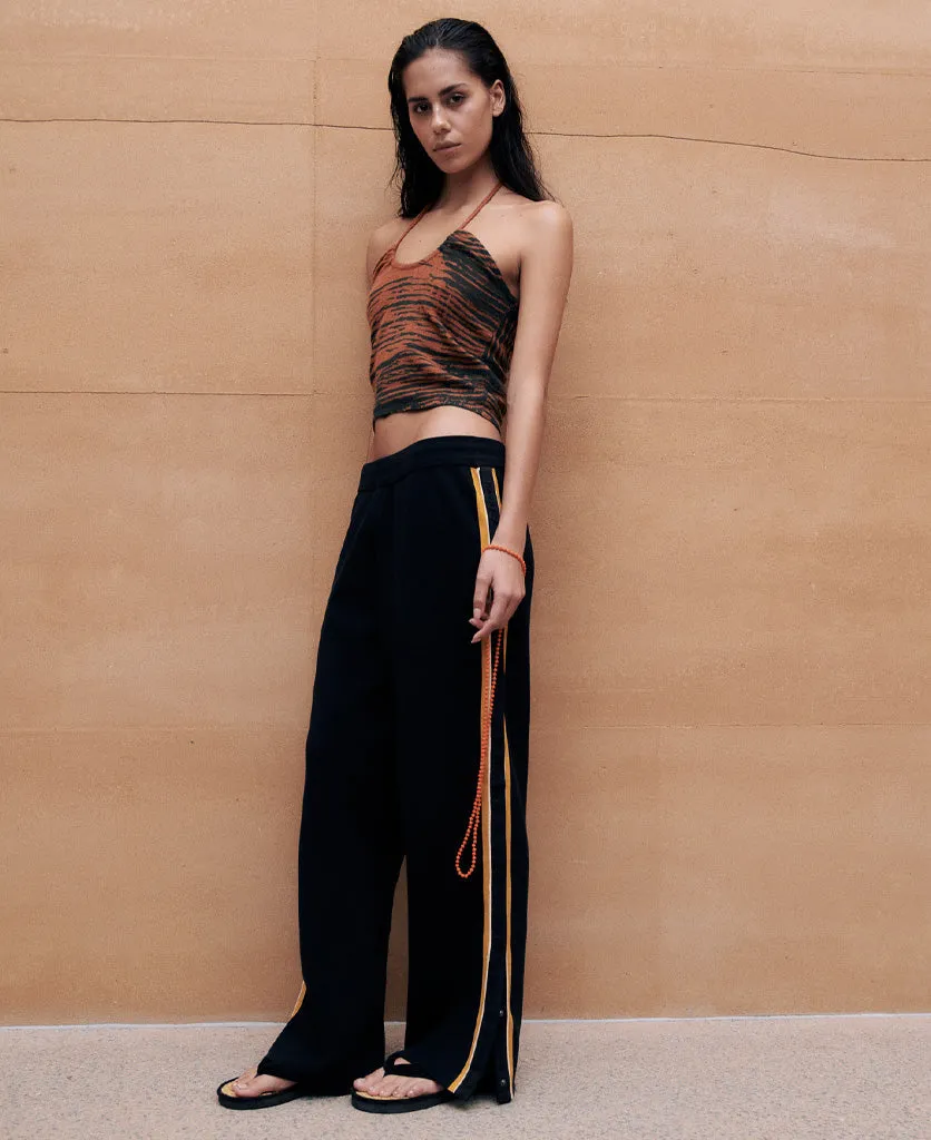 SIDE-SNAP TRACK PANT