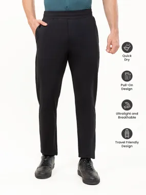 Solid Black Work-to-Workout Pants