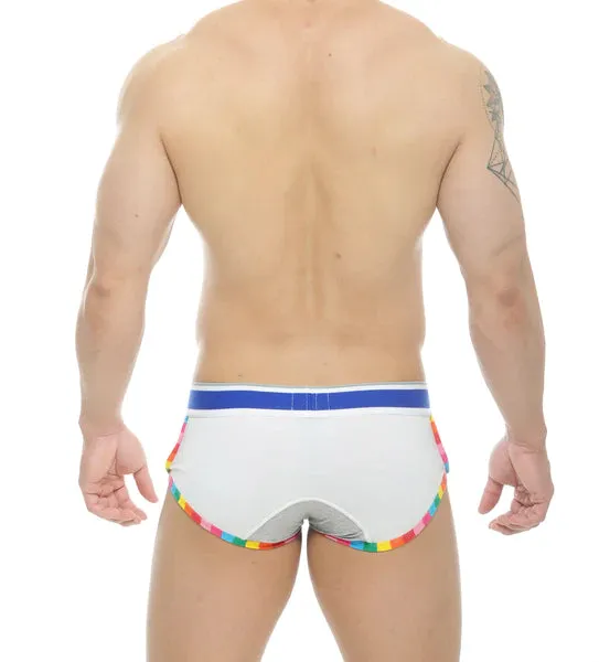 Sundae Pride Brief (White)