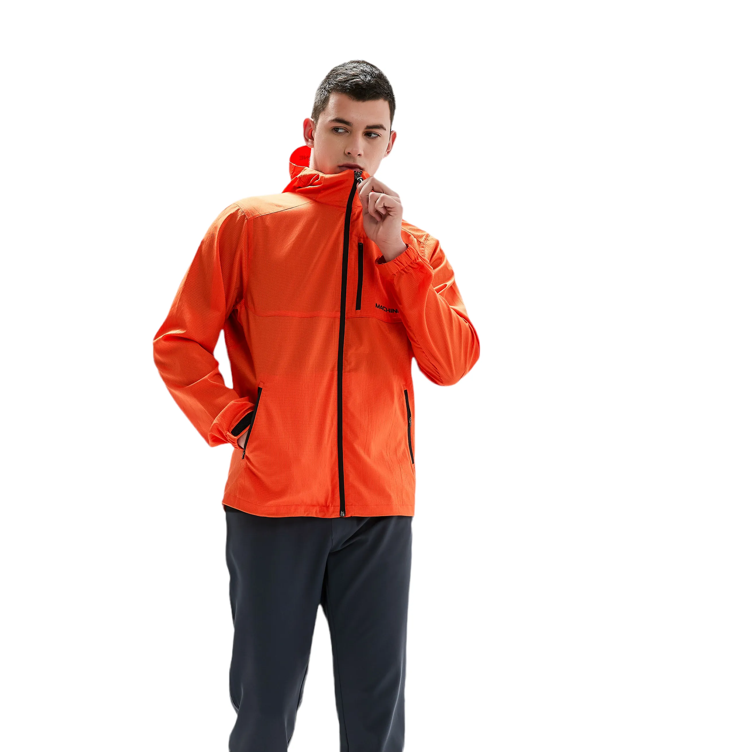 Utopia Windbreaker in Orange