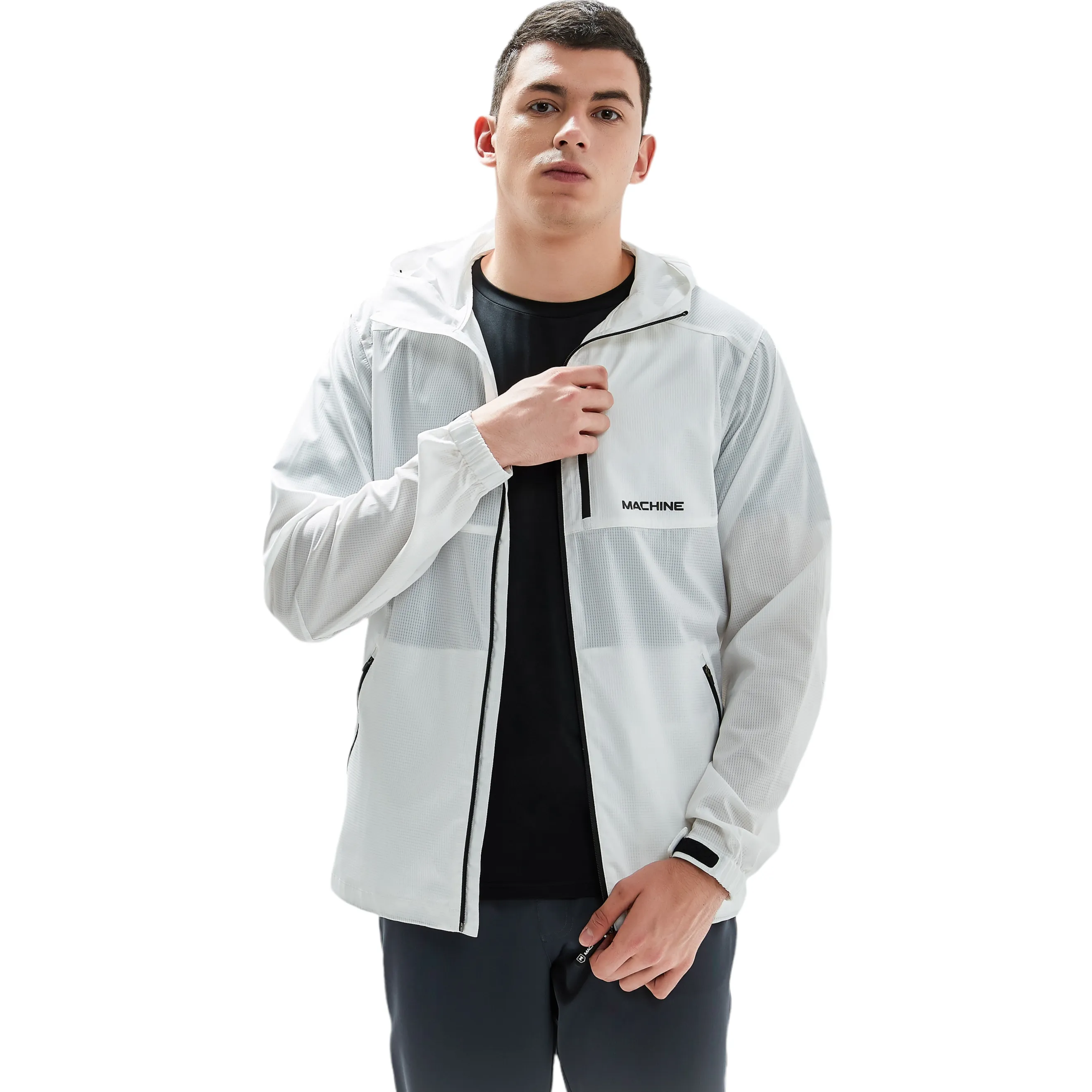 Utopia Windbreaker in White