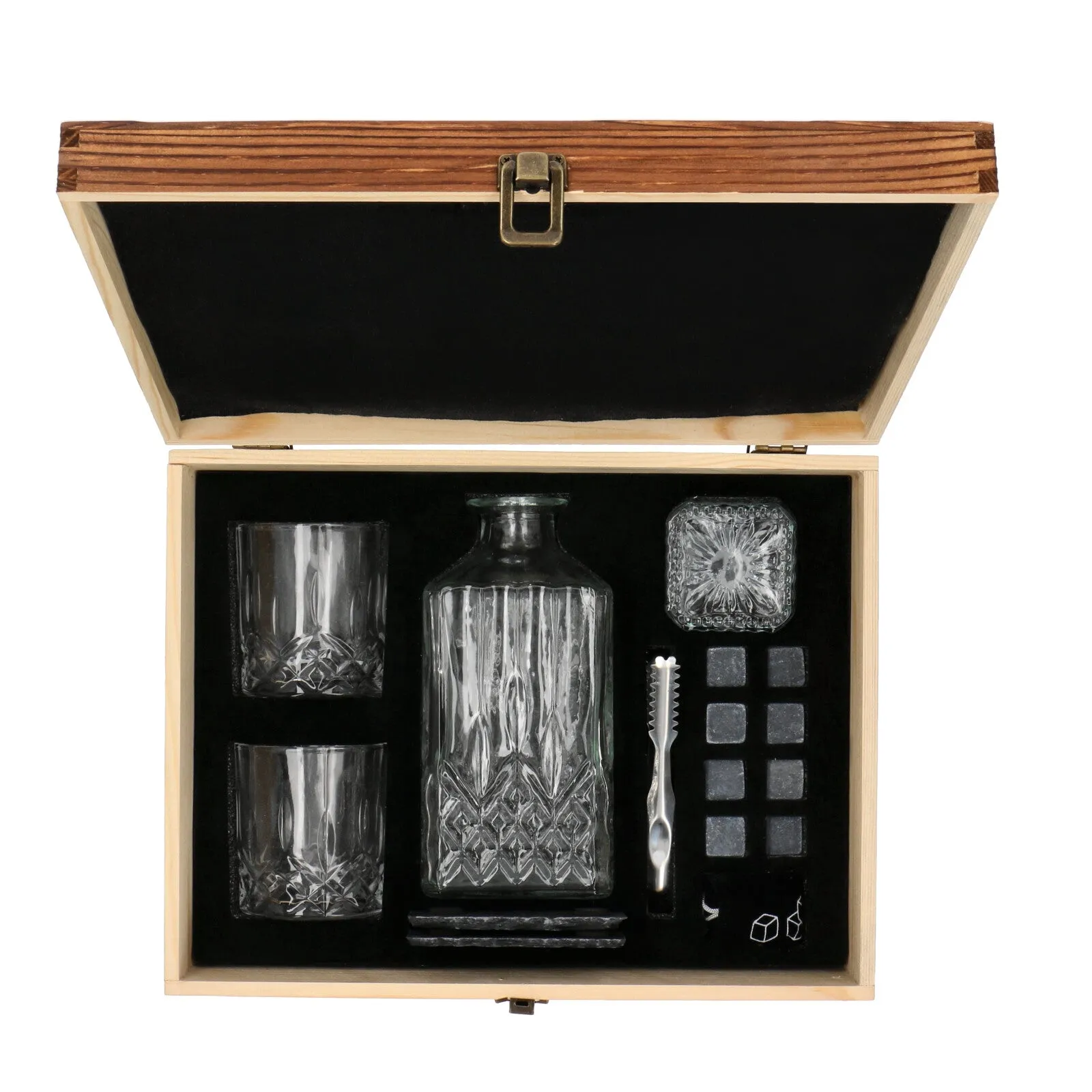 Whiskey Decanter Gift Box Set