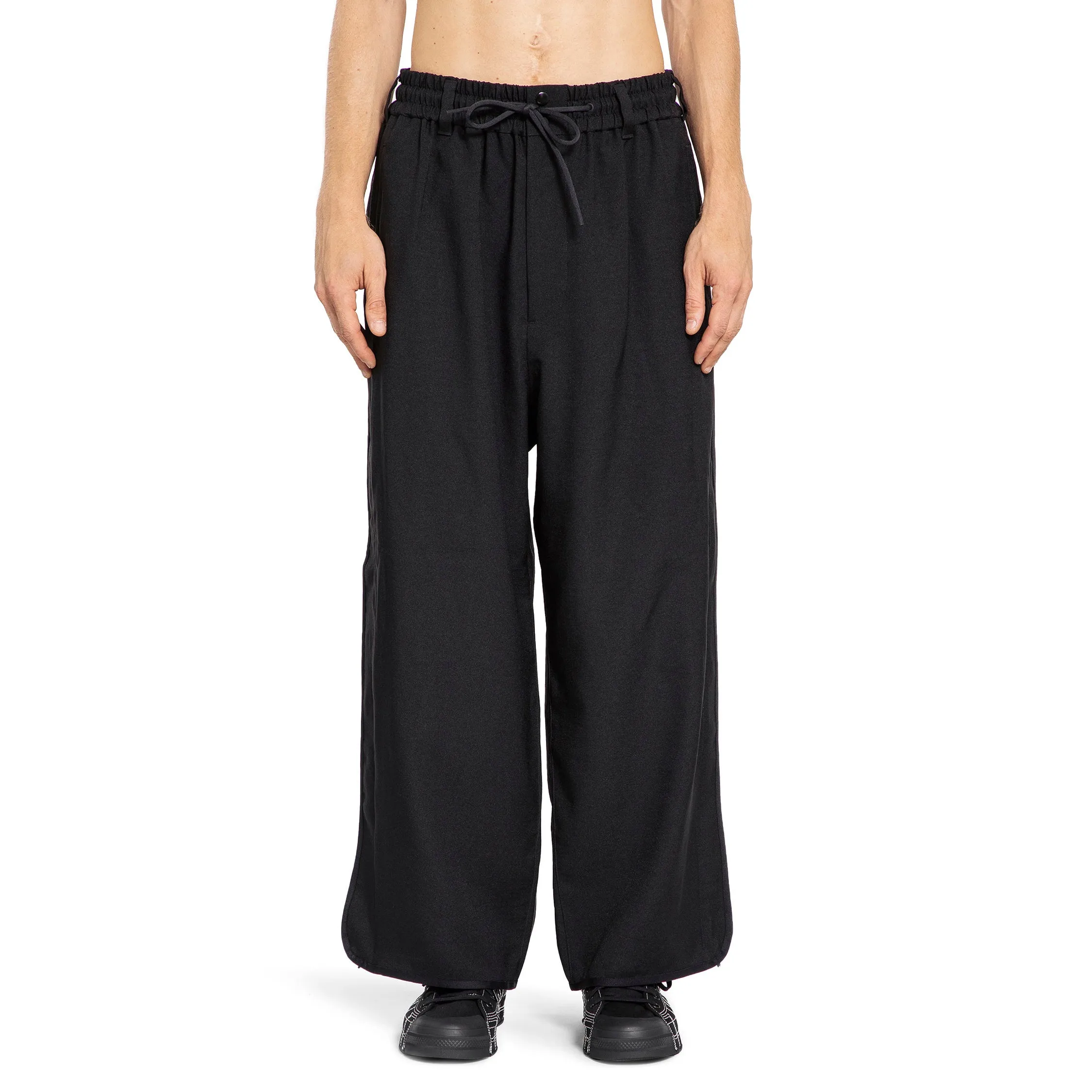 Y-3 MAN BLACK TROUSERS