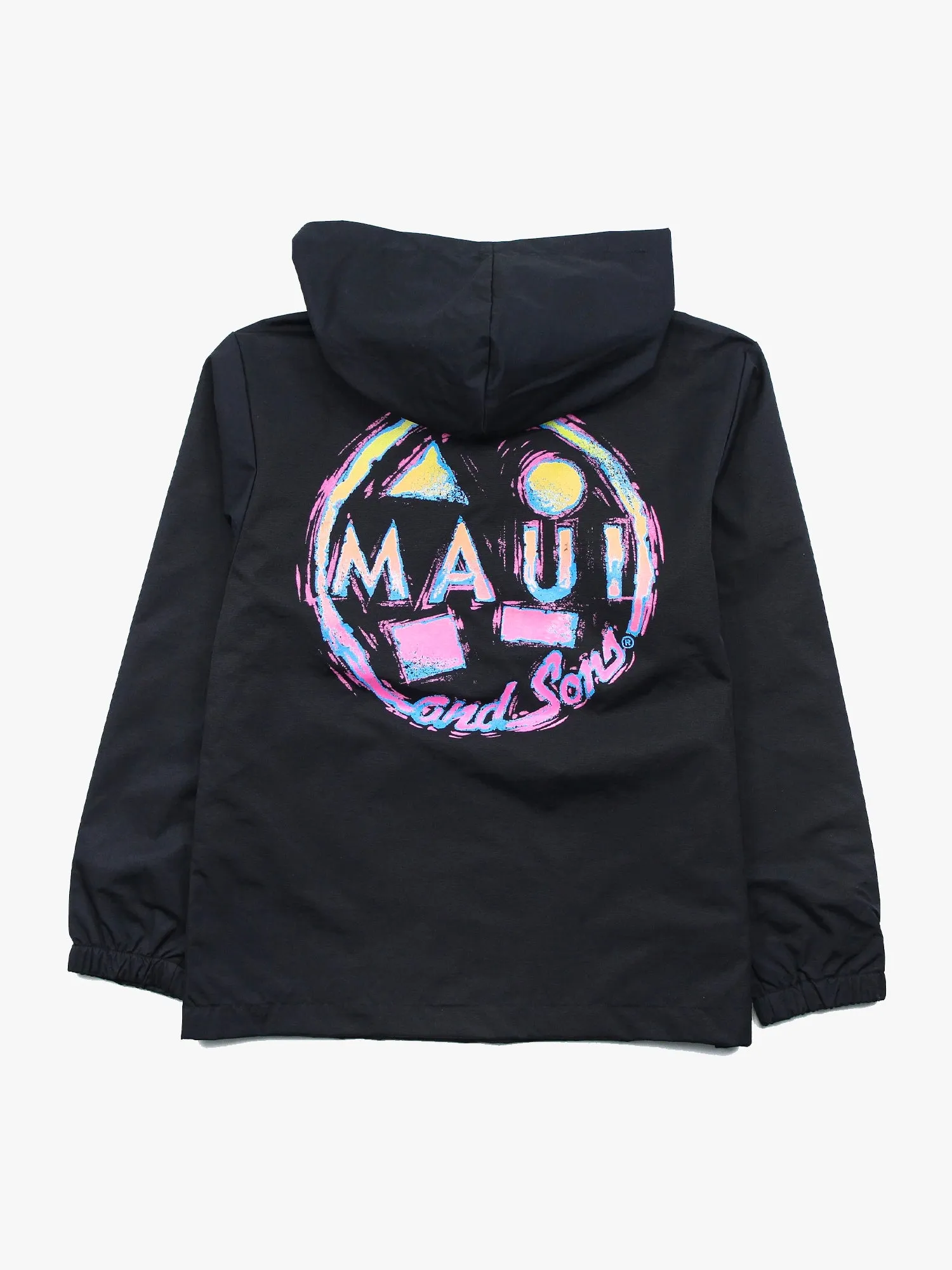 Youth Rad Cookie Water Resistant Hooded Windbreaker Jacket