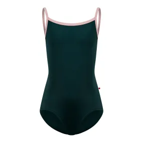 Yumiko Daniela Camisole Leotard - Kale